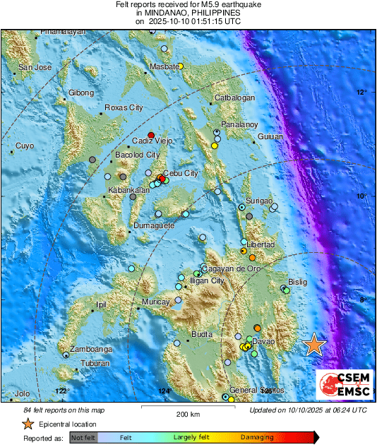 intensity map