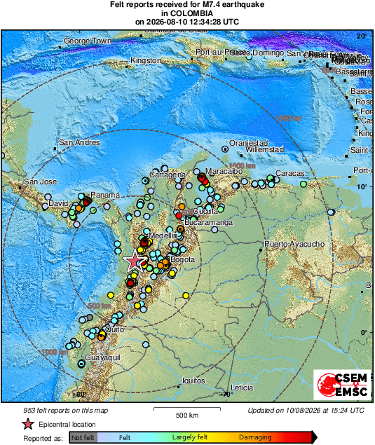 intensity map